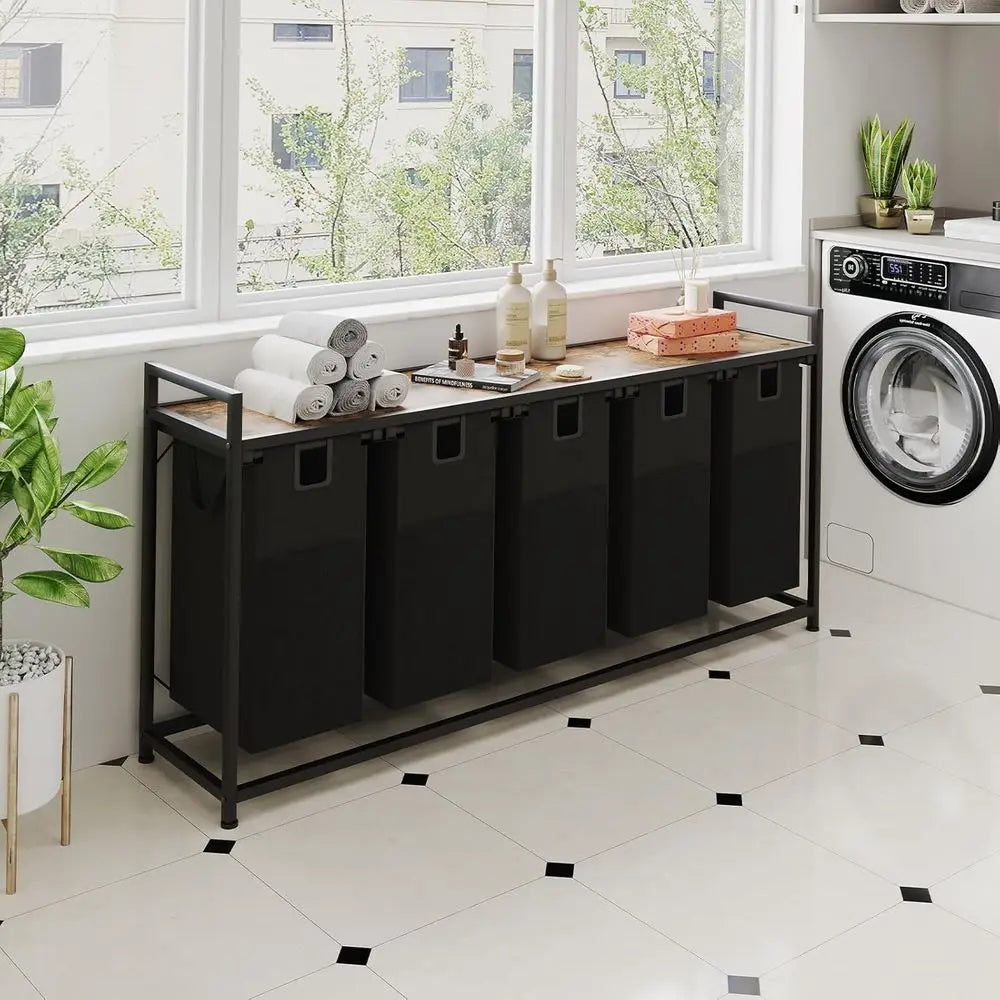 Laundry Hamper with Removable Bags,